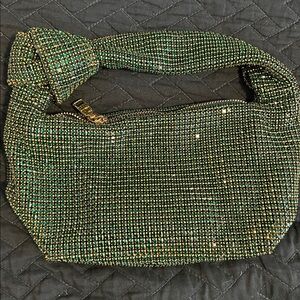 Green Rhinestone Handbag
